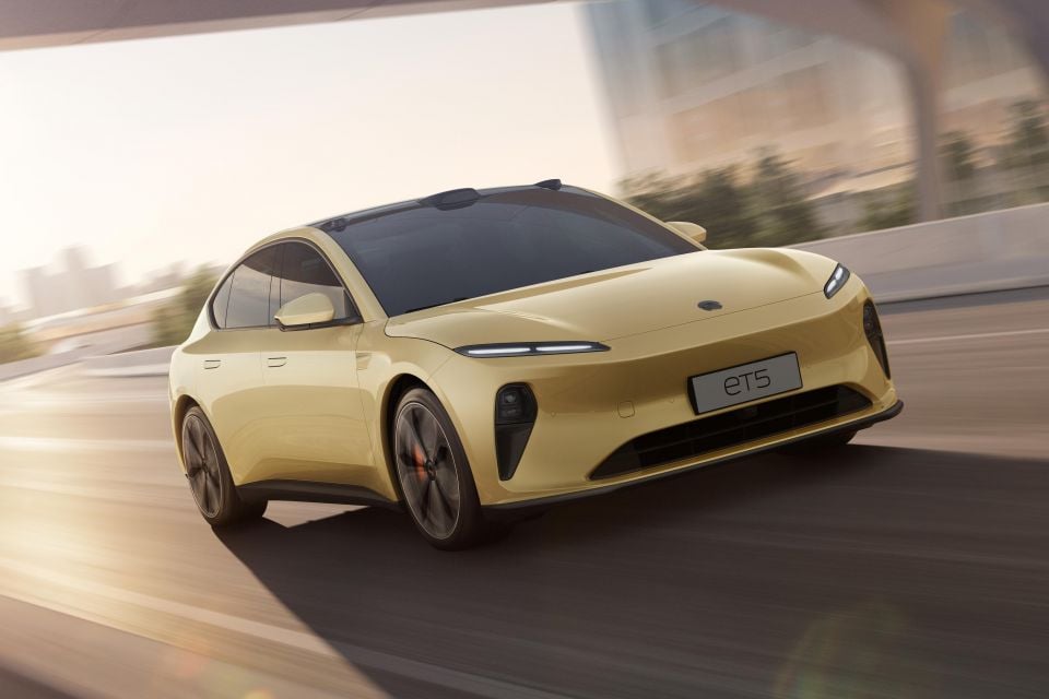 Rivals include the Nio ET5
