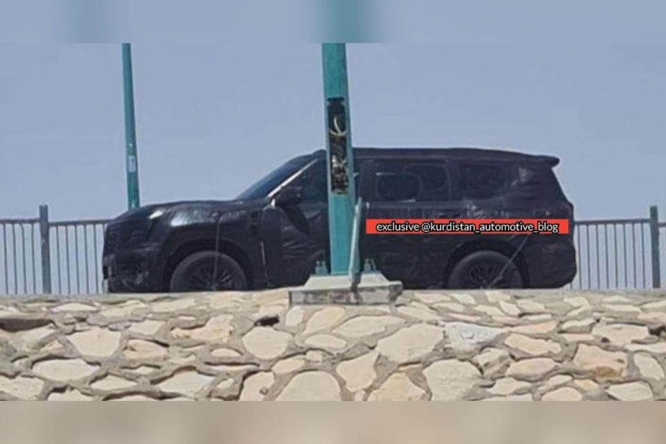 Previous spied prototype