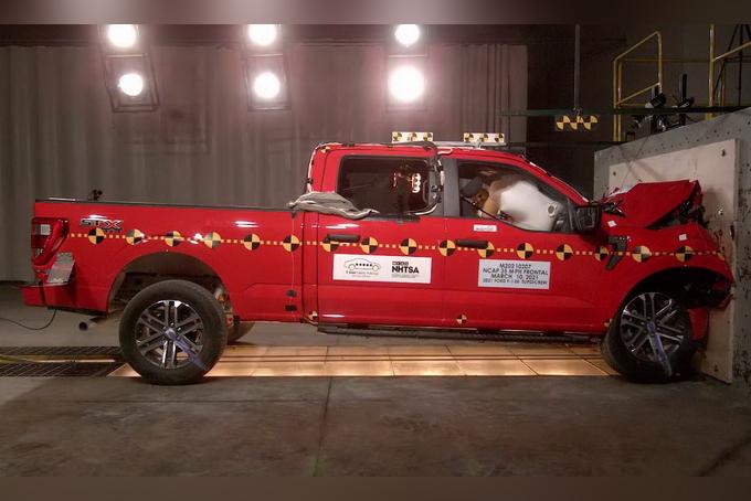 F-150 NHTSA crash test
