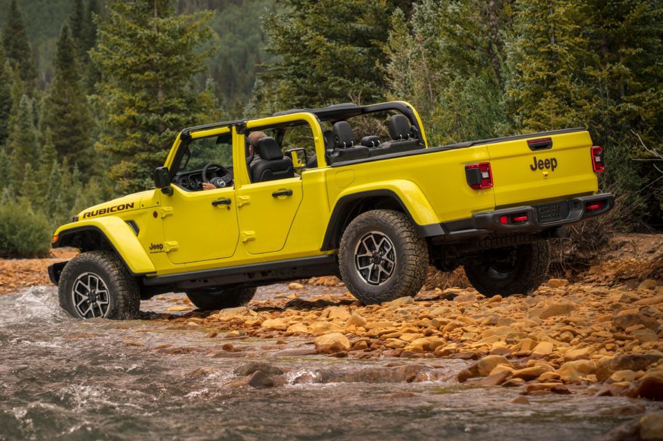 New Rubicon X trim pictured throughout