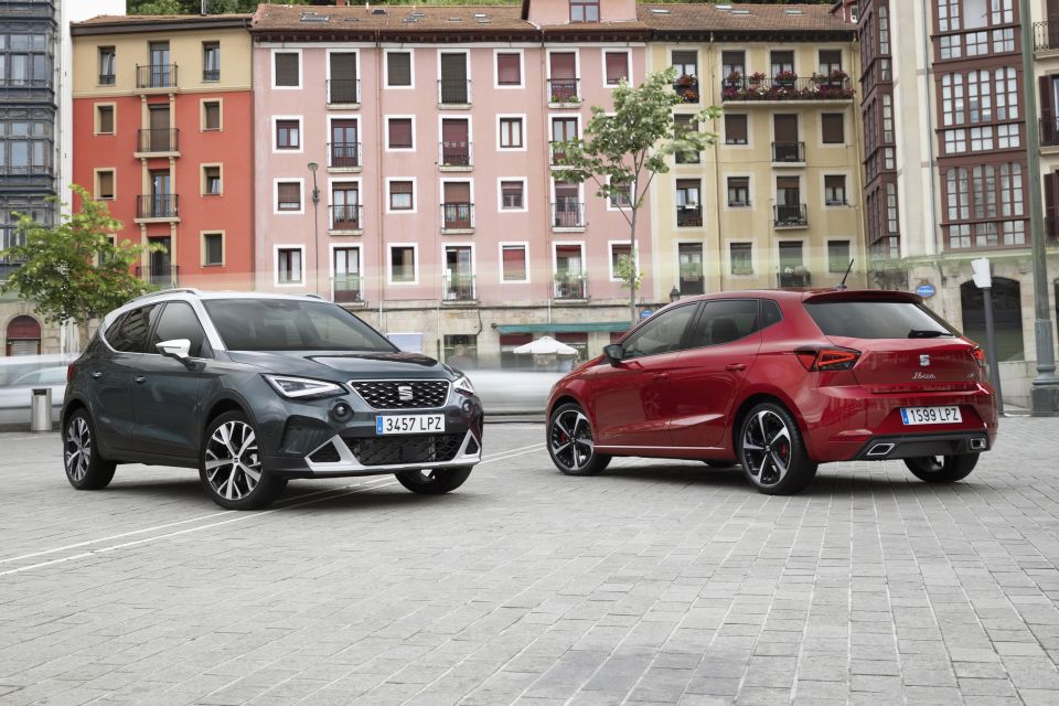 SEAT Arona and Ibiza