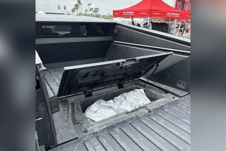 Previous Cybertruck prototype