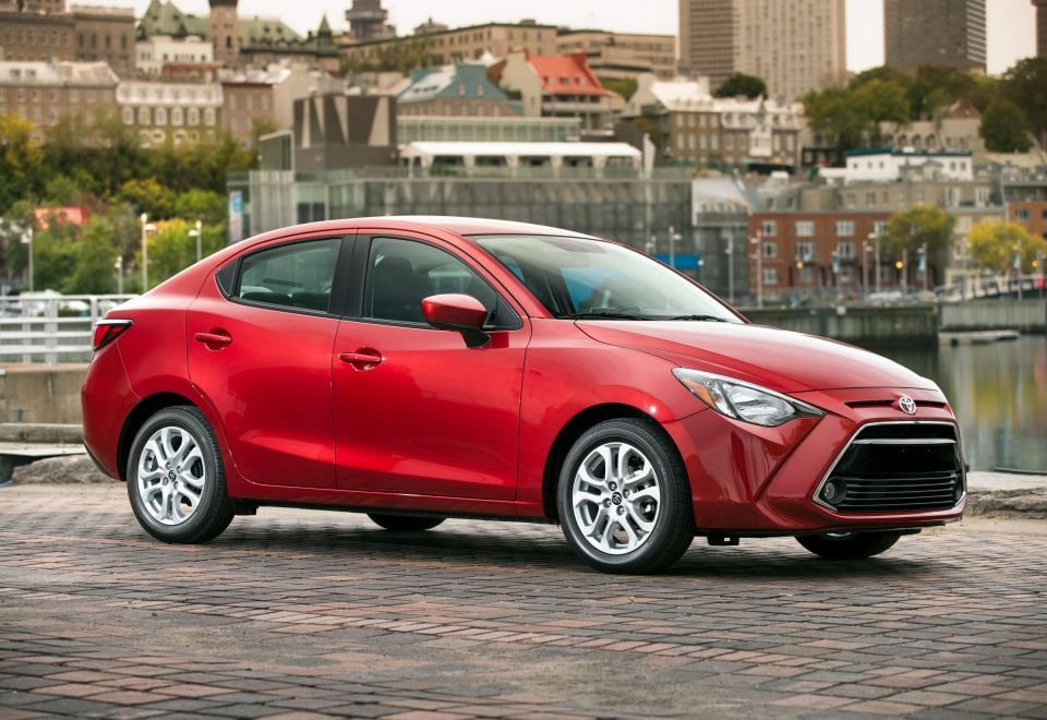 Canadian Toyota Yaris Sedan