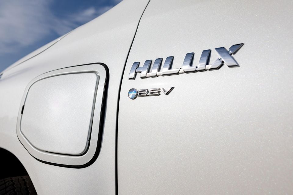 Toyota HiLux Revo BEV Concept vehicle