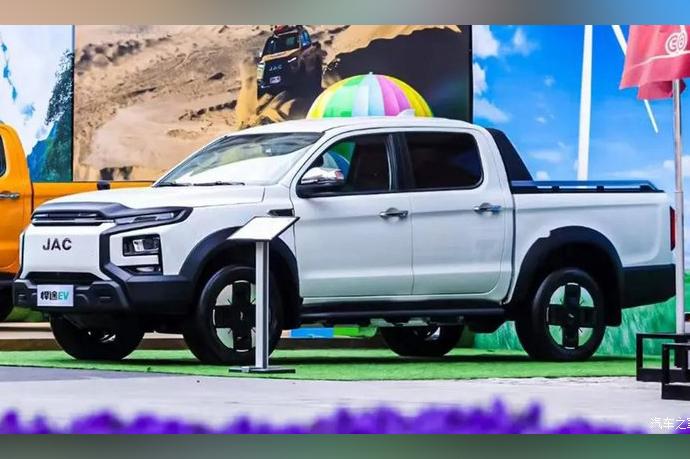 Electric JAC T9 ute (image via Autohome)