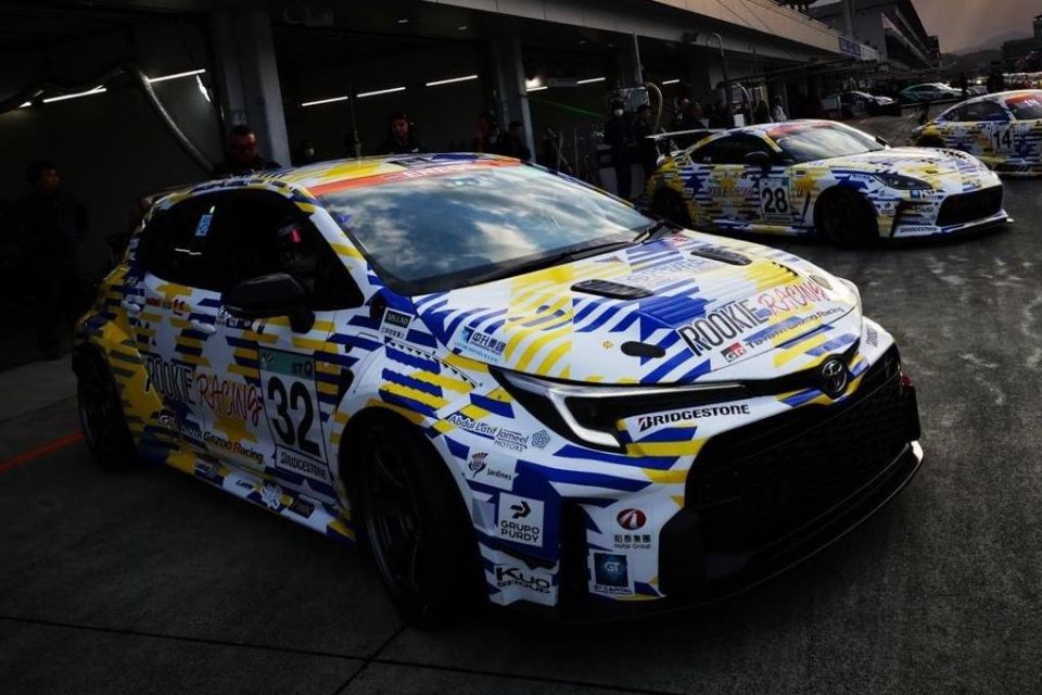 Toyota’s hydrogen-powered GR Corolla racer