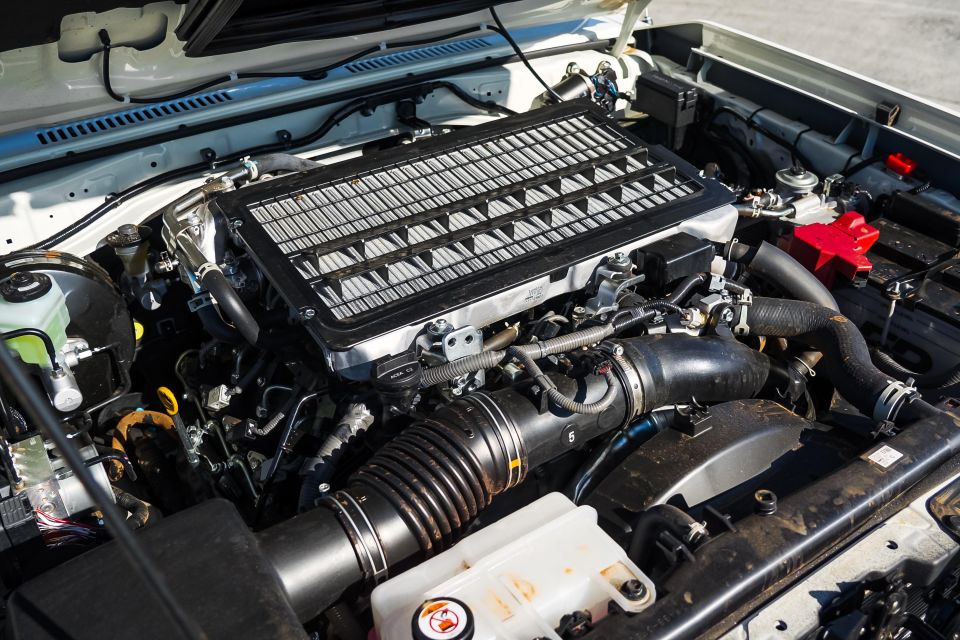 The 4.5-litre V8 in question