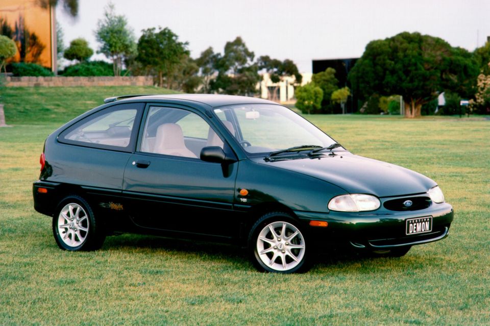 Ford Festiva Demon special edition pictured