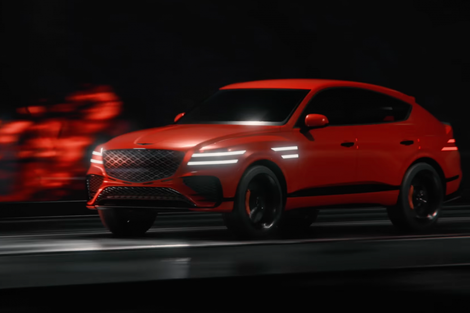 GV80 Coupe Magma concept