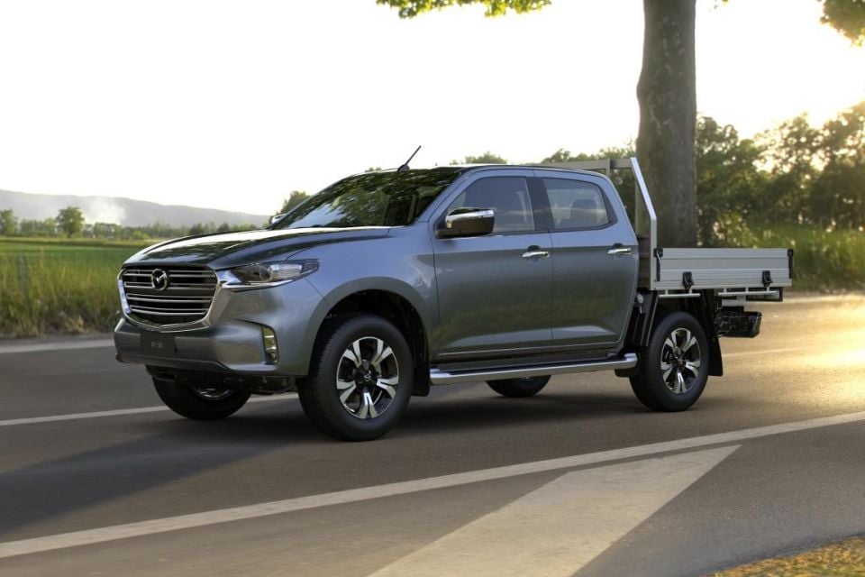 BT-50 GT dual-cab chassis