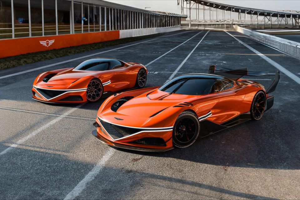 X Gran Berlinetta and X Gran Racer Vision Gran Turismo concepts