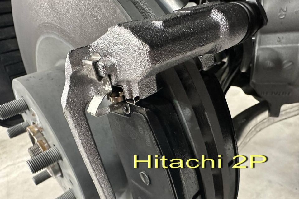Hitachi front calipers