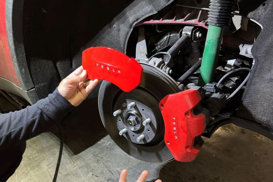 Model Y Performance rear caliper coversImage via ZEVcentric