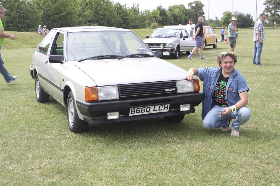 The inaugural 2014 show’s winning Nissan Cherry Europe