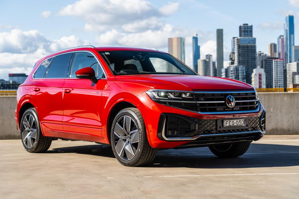 Recently updated Touareg