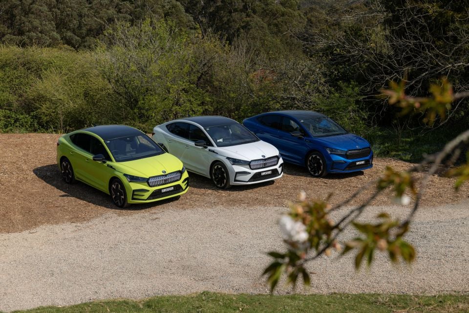 Enyaq Coupe range