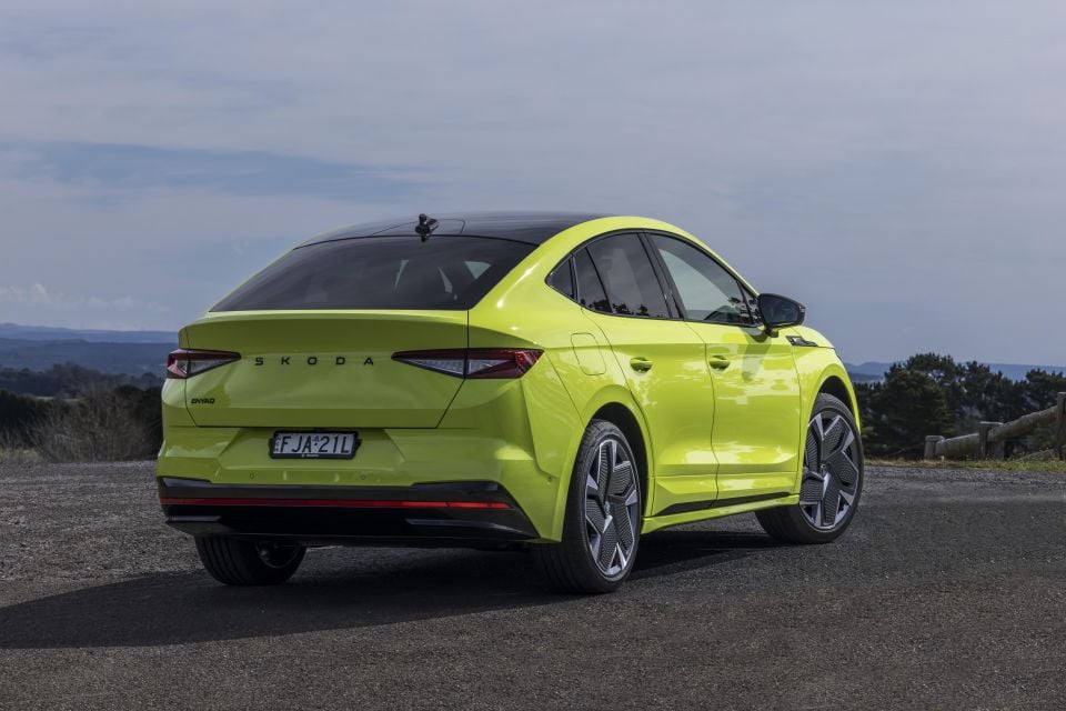 Enyaq RS pictured