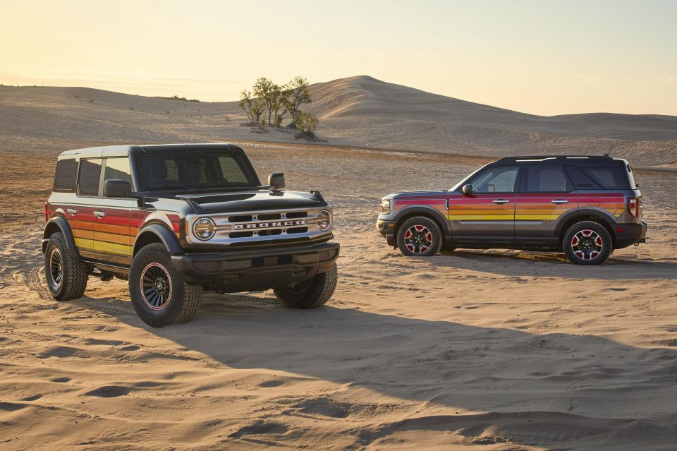 Bronco and Bronco Sport