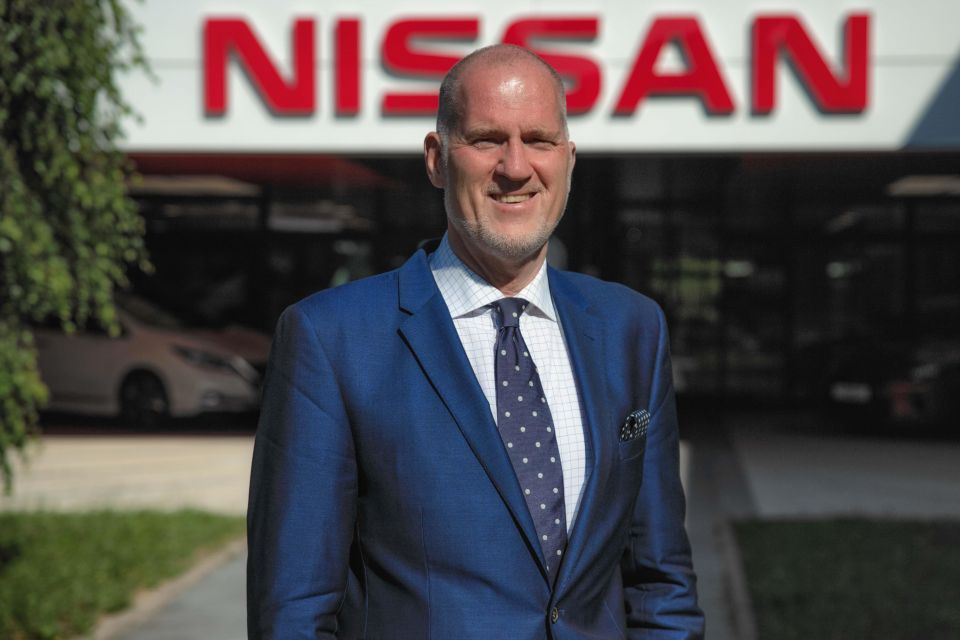 Nissan Oceania managing director Andrew Humberstone