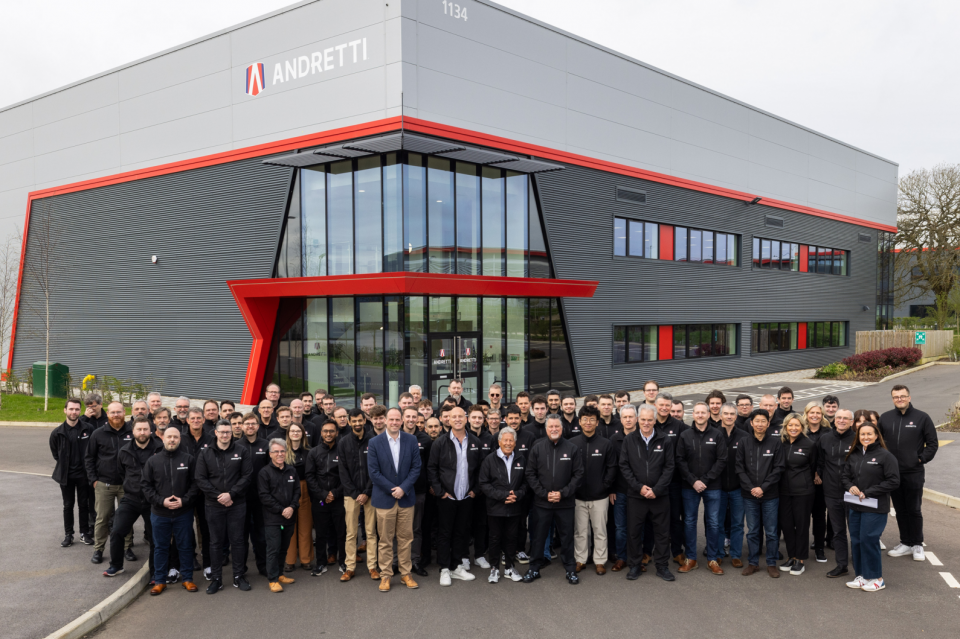 Andretti Global’s Silverstone base