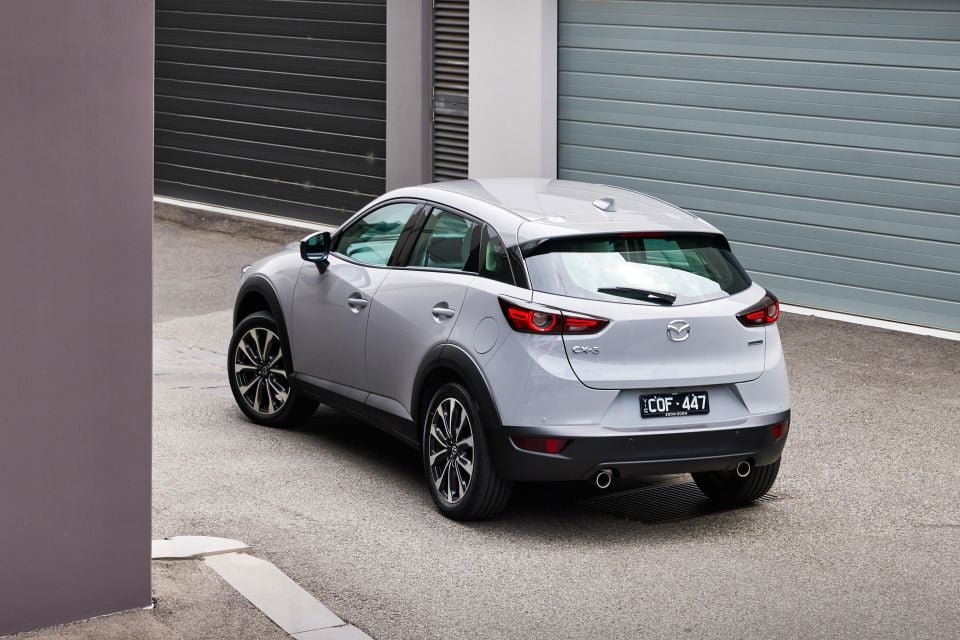 MY23 CX-3 Evolve shown