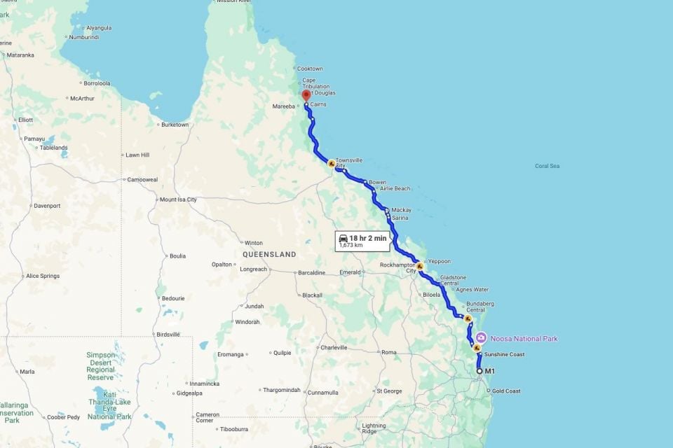Bruce Highway – Brisbane to Cairns, Queensland