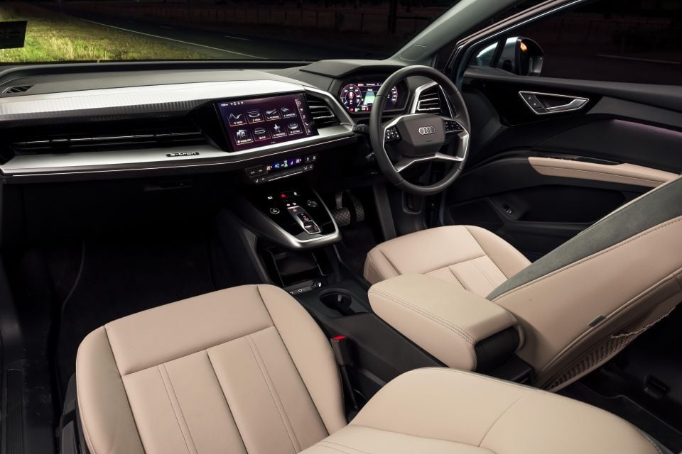 AU-spec Audi Q4 45 e-tron