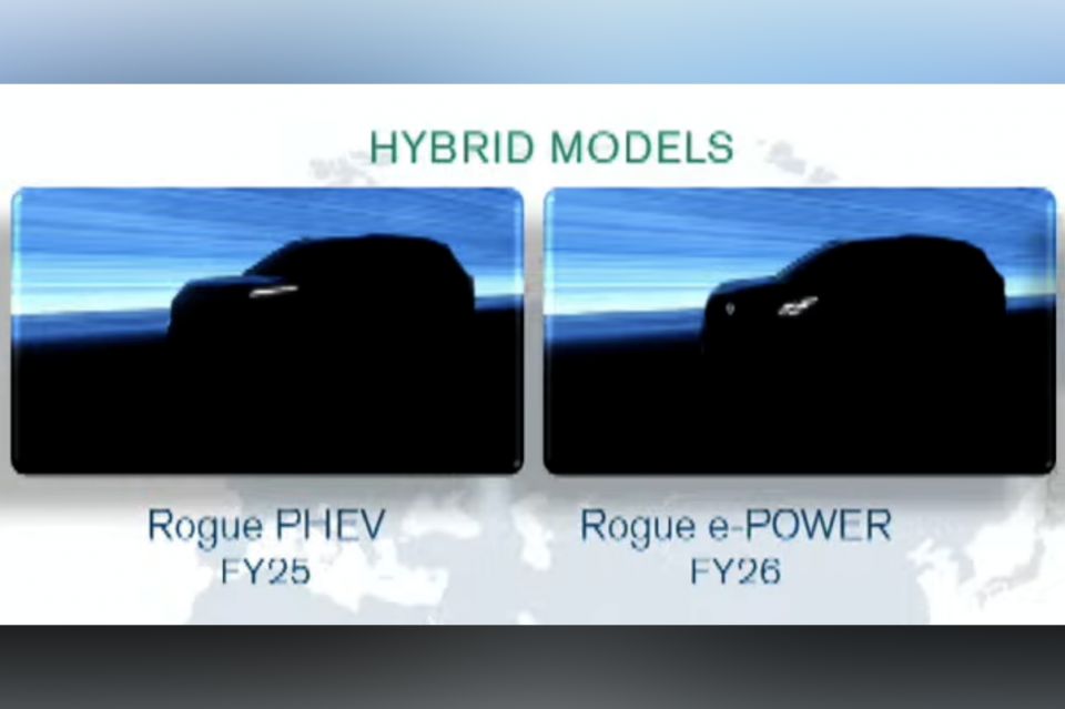 Nissan’s presentation slide