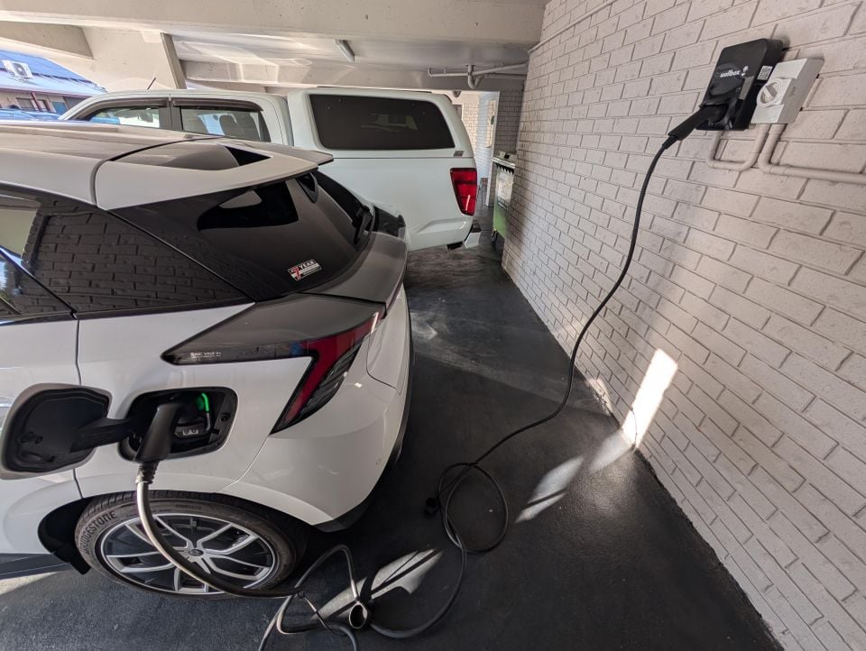 Charging at a motel