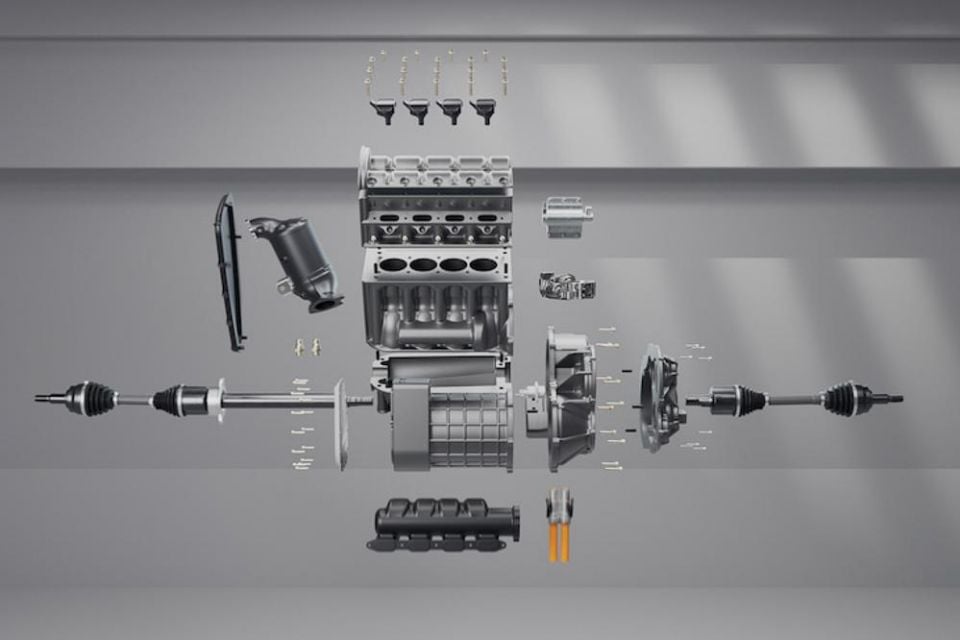 Horse Powertrain Future Hybrid Concept