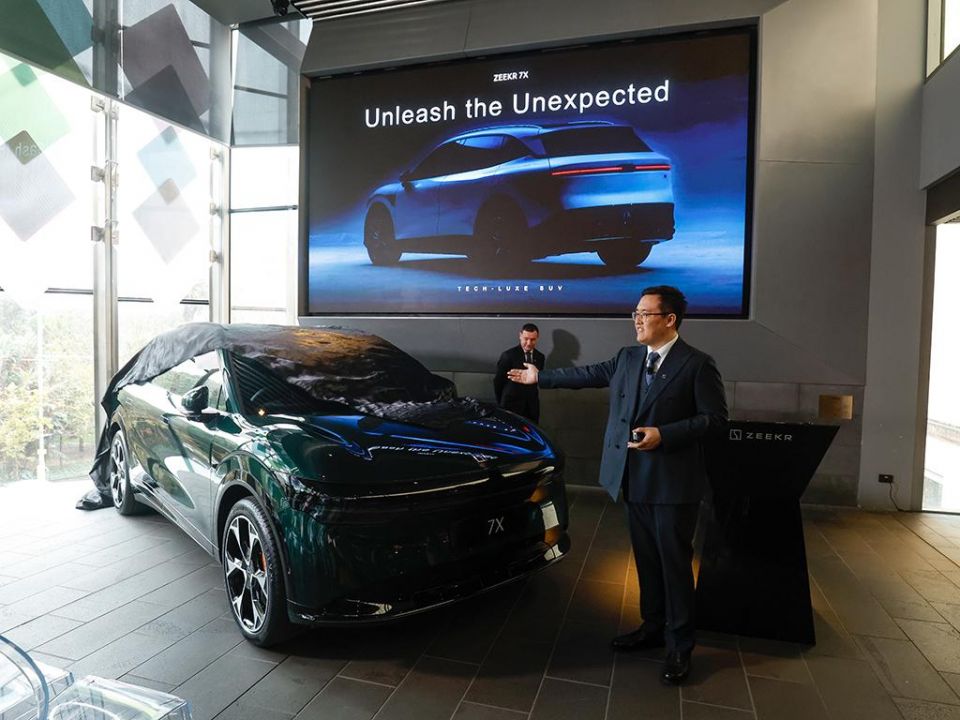 2025 08 2025frank Li Vice President Of Zeekr International And Managing Director Of Zeekr Australia Zeekr 7x Performance