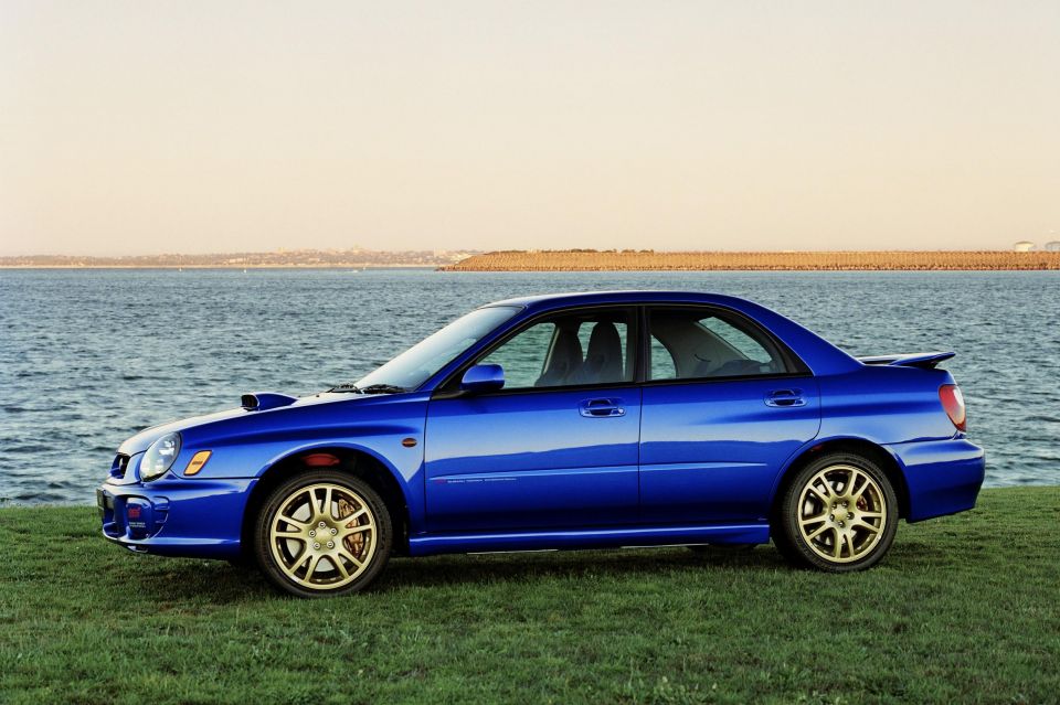 Second-gen Impreza WRX STI (bugeye)