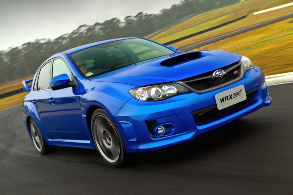 Third-gen Impreza WRX STI sedan