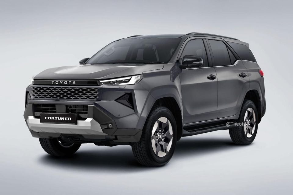 Fortuner rendering by Theottle