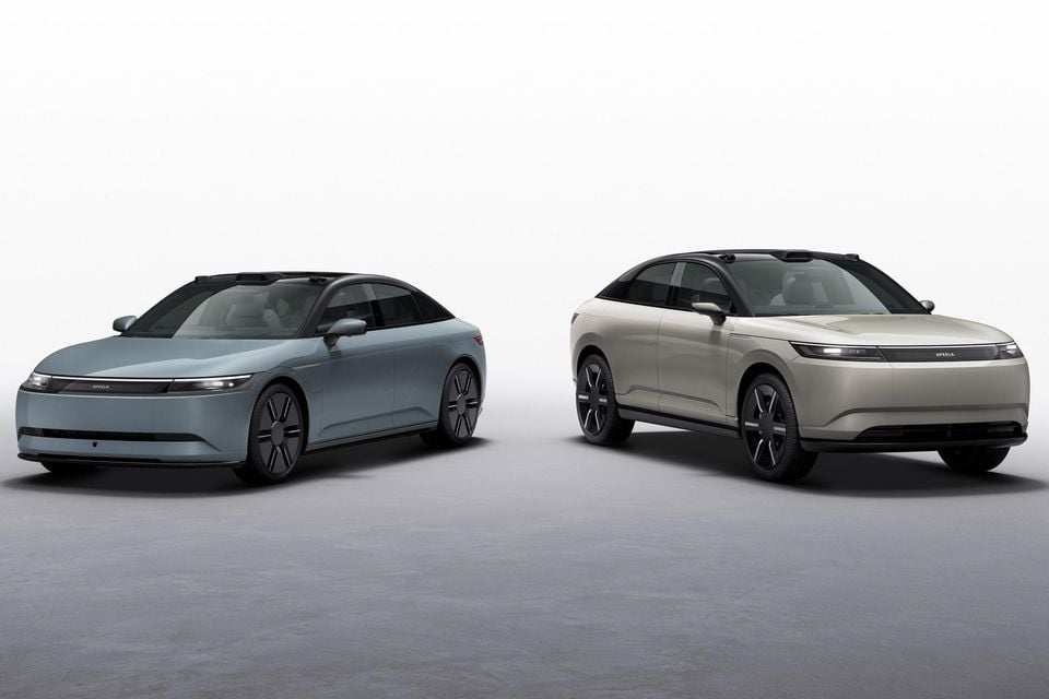 Afeela 1 and Afeela Prototype 2026