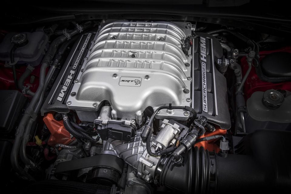 Hellcat V8 in a Dodge Challenger SRT Hellcat