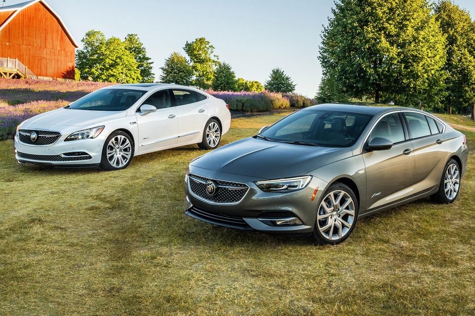 2019 Buick LaCrosse and Regal – US-market