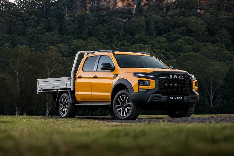 An AI-generated image of what a JAC Hunter cab/chassis could look like