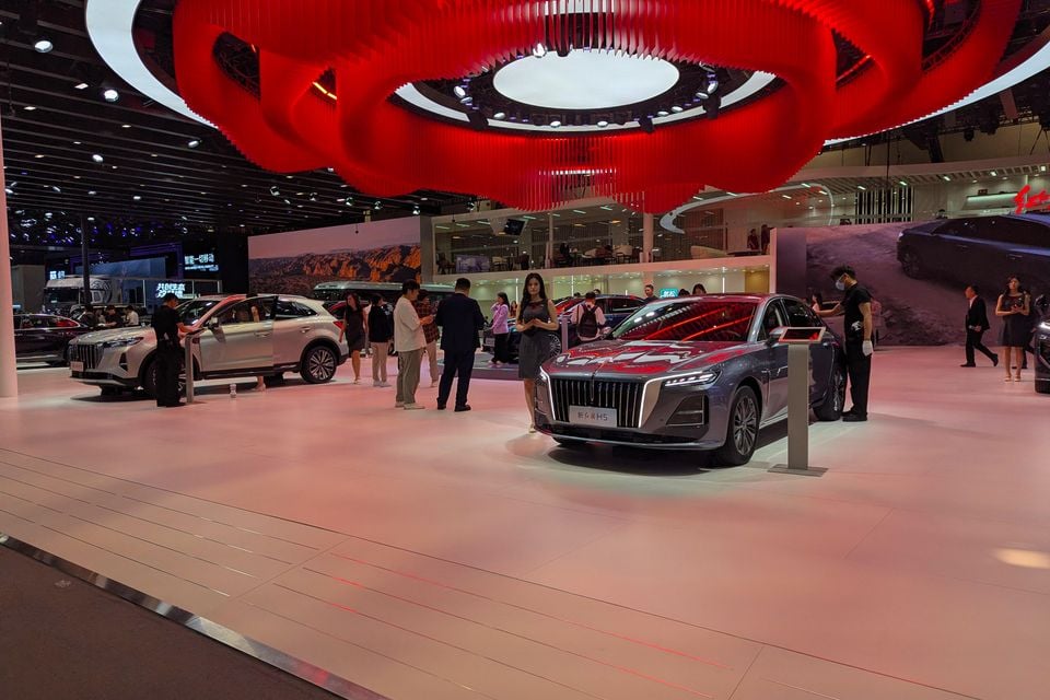 hongqi stand auto china 2026 beijing motor show