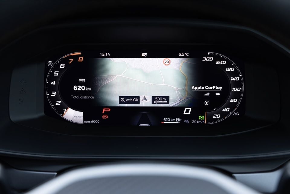 2026 Cupra Formentor S instrument cluster