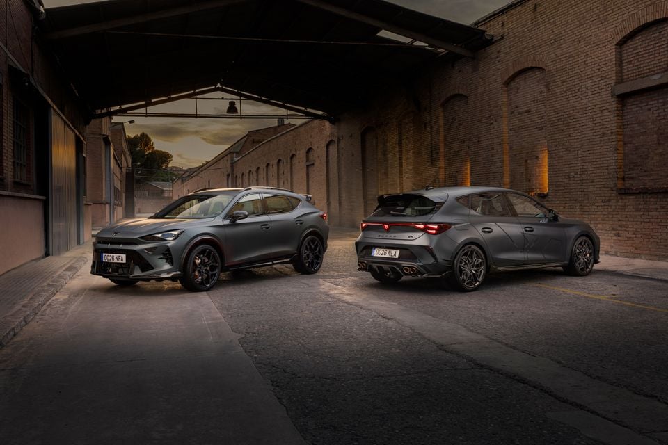 Cupra Formentor VZ5 and Leon VZ TCR