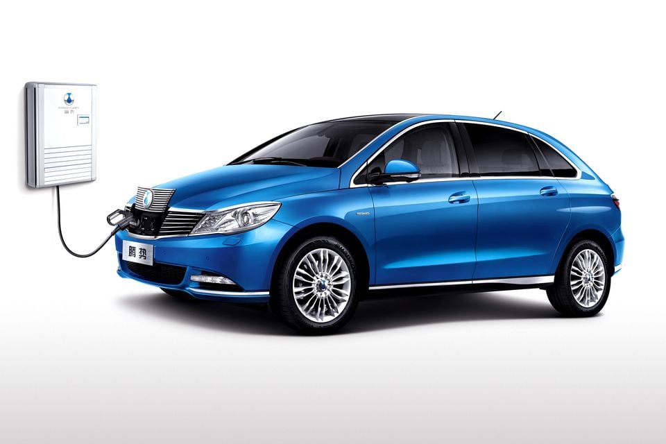 Denza's first model, the EV