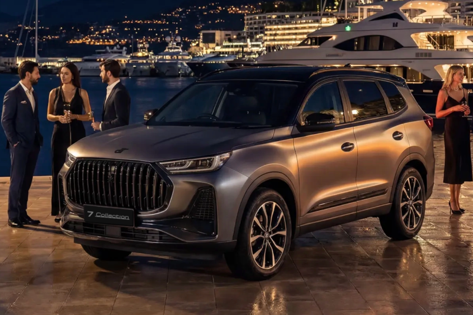 DR 7, a Chery Tiggo 8